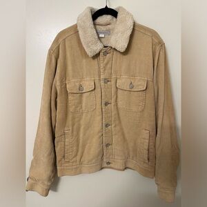 Outerknown Sherpa Lined Corduroy Jacket